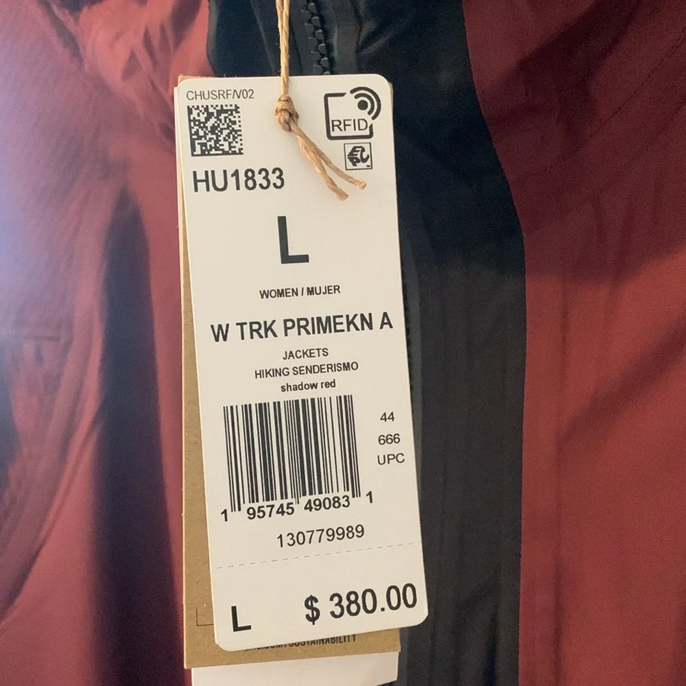 TT: adidas - Women's Terrex Techrock Rain.Rdy Anorak Waterproof Jacket (HU18… - Picture 16 of 16